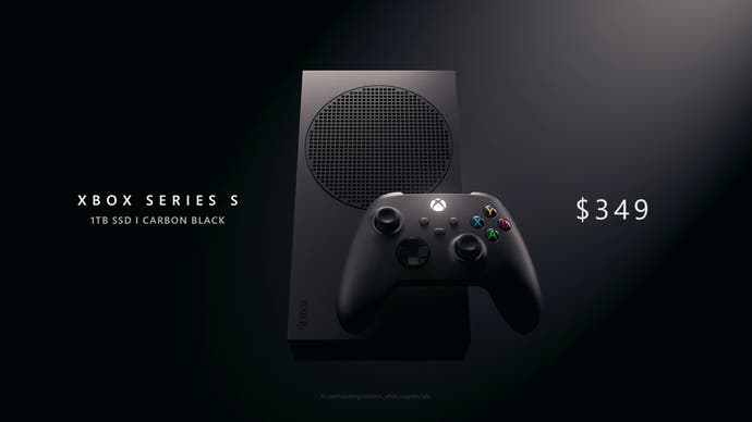 The new Xbox Series S.