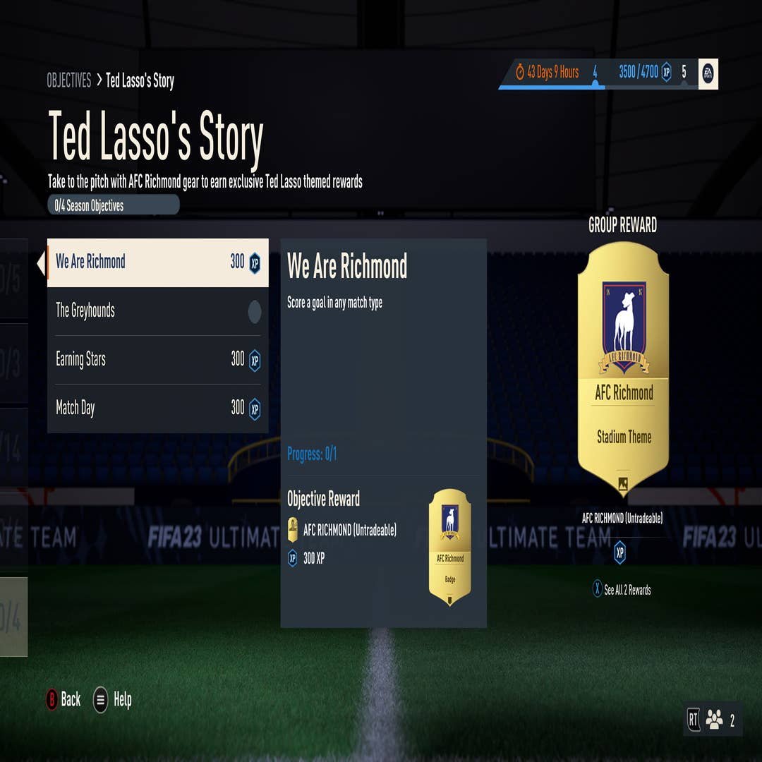 FIFA 23 - Ted Lasso and AFC Richmond are in the game - Electronic Arts  Official