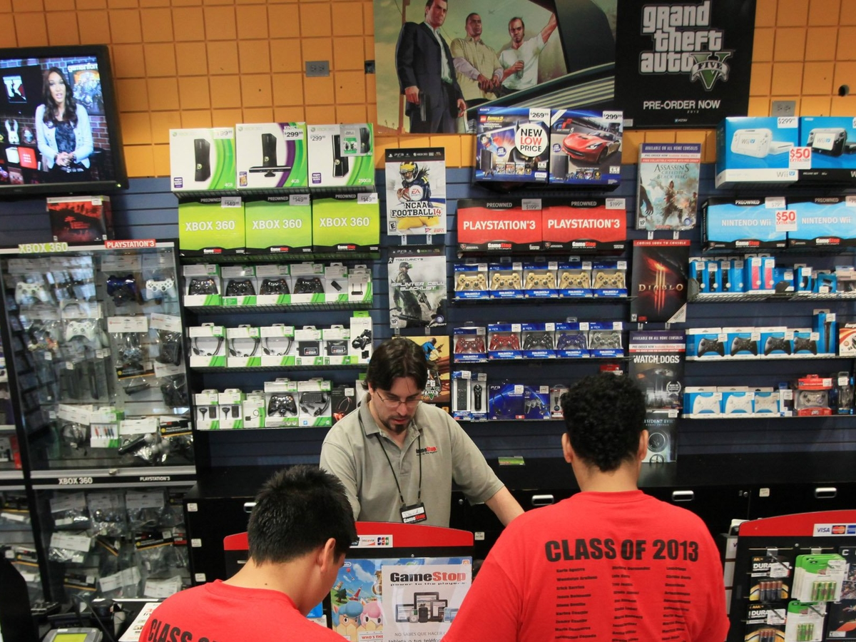 Gamestop Counter
