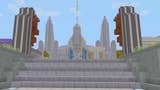 Destiny's Tower hub recreated in Minecraft
