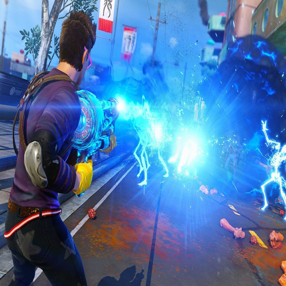 Not Only Are We Streaming Sunset Overdrive's DLC, But Lee's in a Dress Too