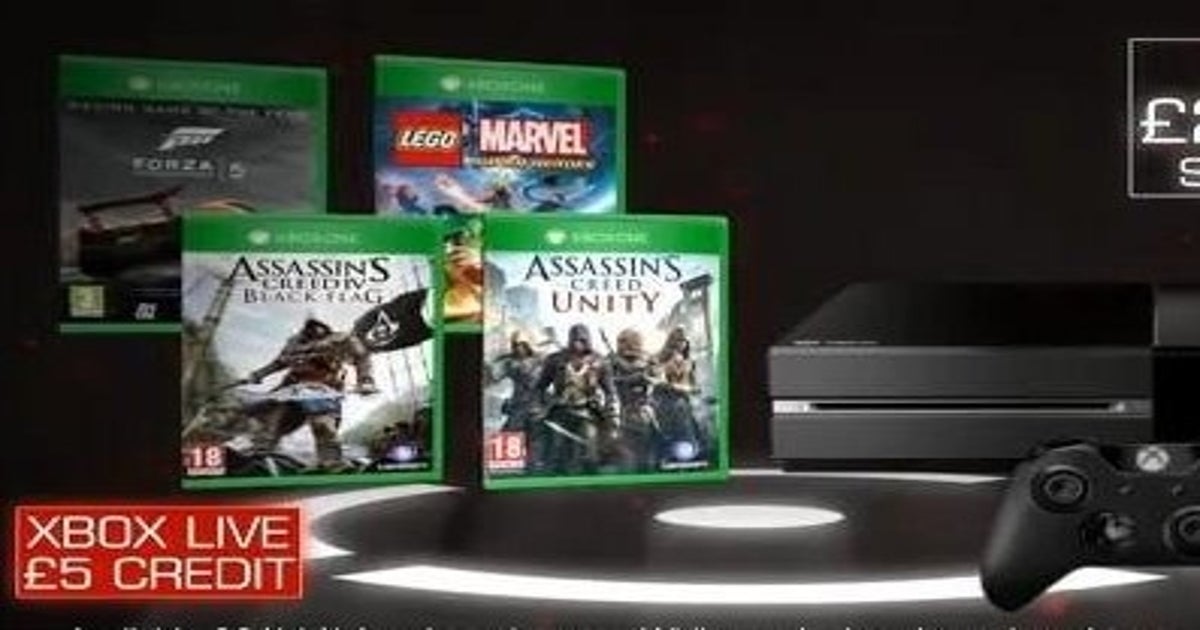 Xbox One Console with Assassin's Creed Unity & Black Flag : :  PC & Video Games