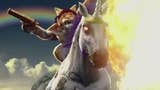 Trials Fusion expansion stars a cat riding a fire-breathing unicorn