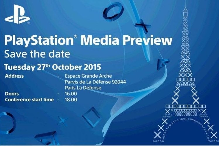 Sony dates Paris Games Week PlayStation conference