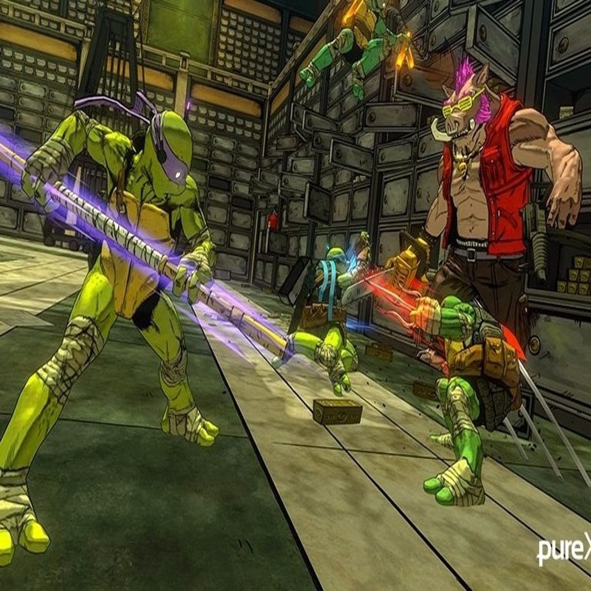 Platinum's Teenage Mutant Ninja Turtles game looks great