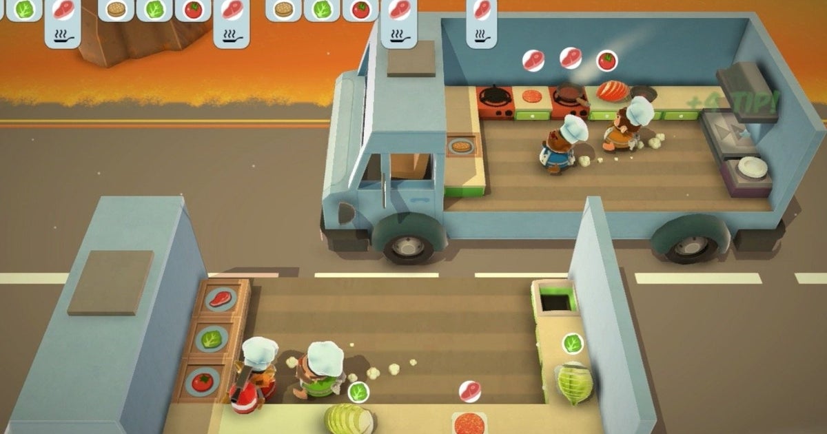 Cooked Video Game Watch: Overcooked is a chaotic game about cooking with your friends ...