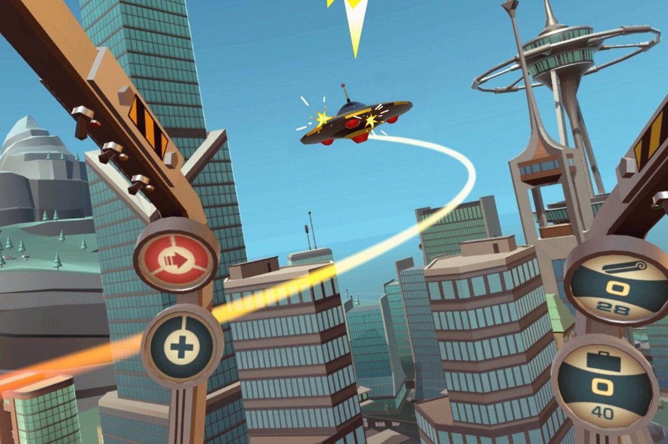 Omega Agent is VR jetpacking that s worth getting a little queasy