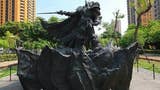 Blizzard stellt eine gewaltige Statue in Taiwan auf
