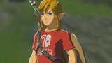 Vê Link com a t-shirt exclusiva do Passe de Expansão de Zelda
