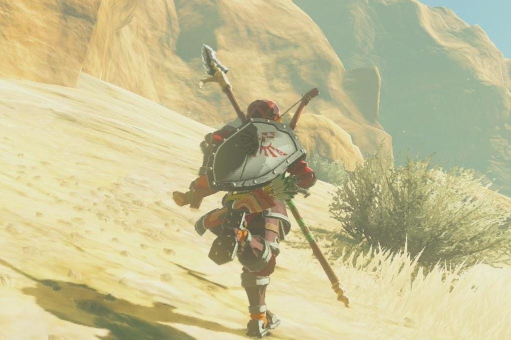 Zelda Breath Of The Wild Donnertitan Vah Naboris Zelda: Breath of the Wild: Donnertitan Vah Naboris - Kalzer-Tal