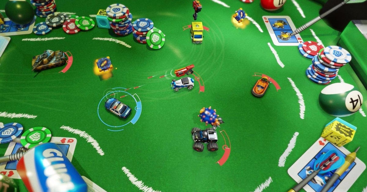 Here's your first proper look at the new Micro Machines game ...