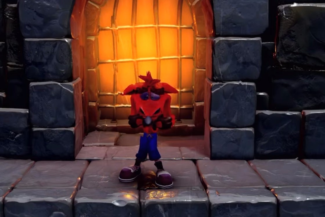 I see why Naughty Dog scrapped Crash Bandicoot's rock hard DLC level