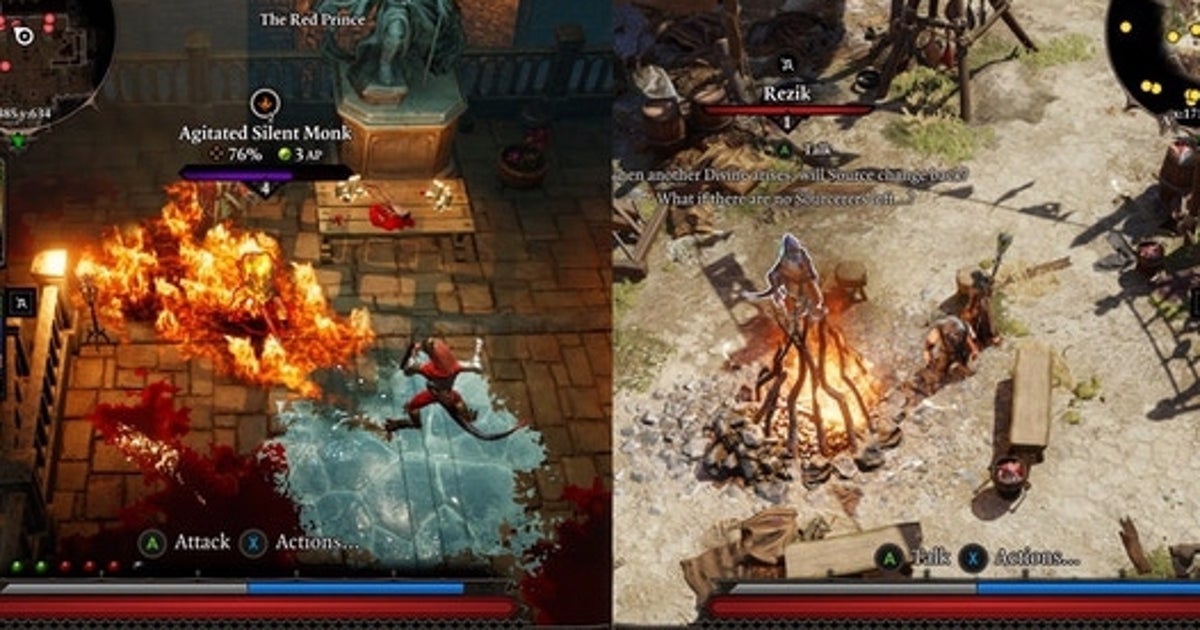 Divinity: Original Sin 2 confirms split-screen, finally shows skill
