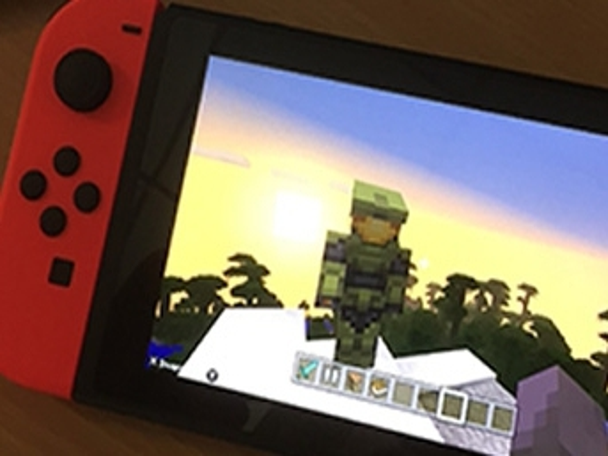 Minecraft arrives on the Nintendo Switch