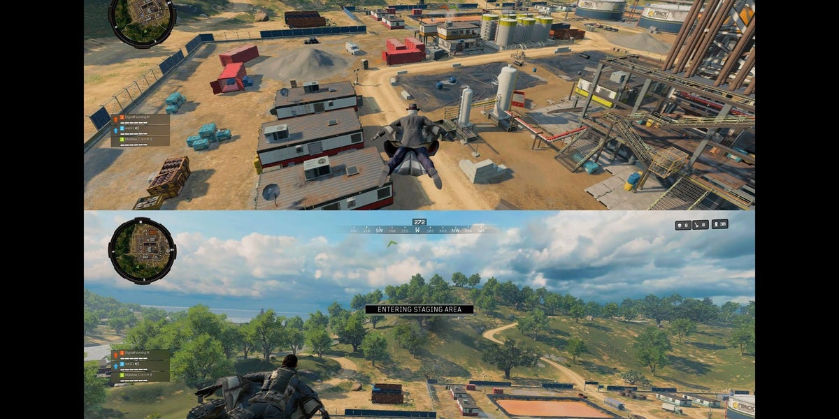 Treyarch kept Call of Duty: Black Ops 4's split-screen quiet