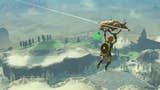 Ein Glitch lässt Link so schnell durch die Welt von Zelda: Breath of the Wild fliegen, dass das Spiel nicht mithalten kann