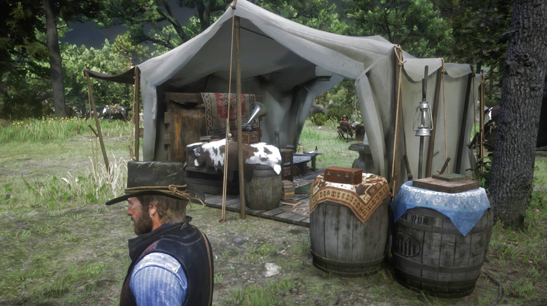Red Dead Redemption 2: Lager verbessern und Lederbearbeitungswerkzeug freischalten | Eurogamer.de