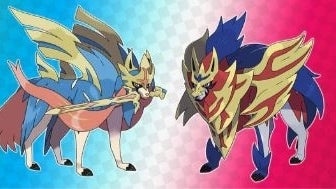 Pok mon Sword and Shield legendaries Zacian Zamazenta and