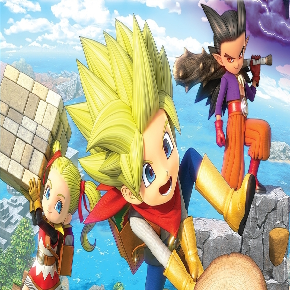 Dragon Quest Builders 2 apresenta multiplayer para 4 jogadores