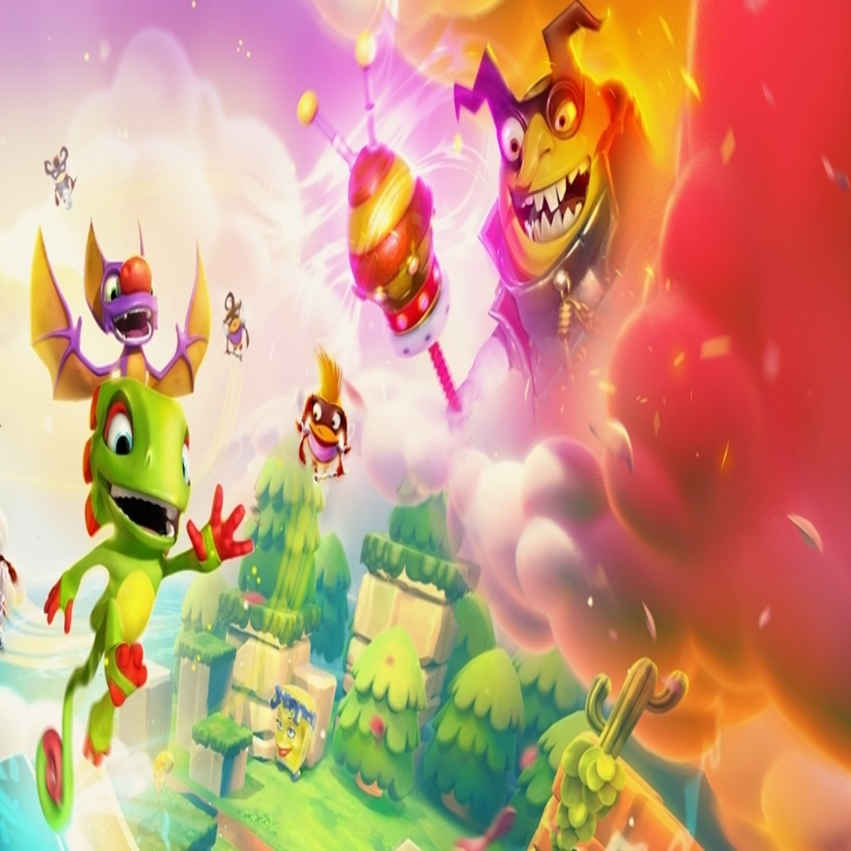 Yooka-Laylee and the comes Impossible and PC to month next consoles Lair