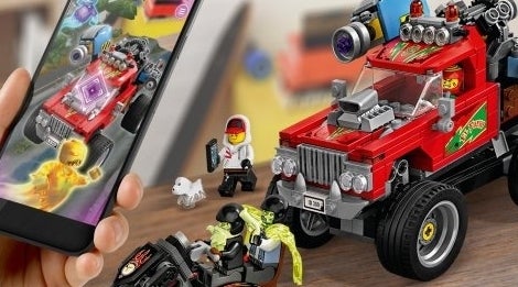 Lego hidden side discount el fuego's stunt truck