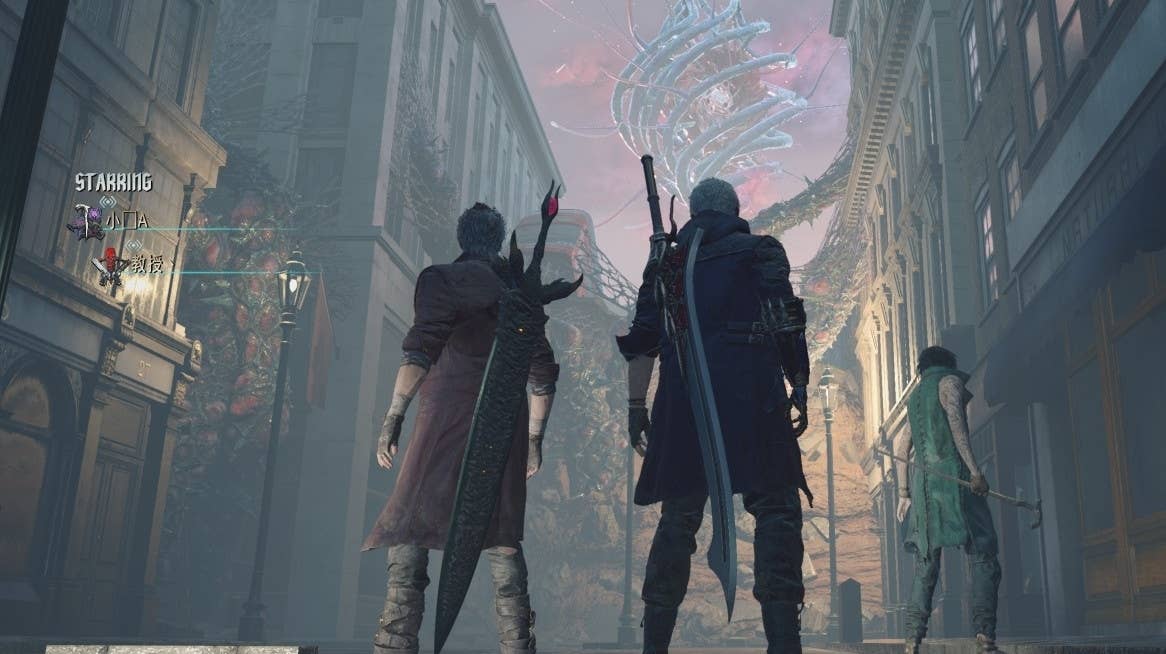 This mod enables 3-player co-op in Devil May Cry 5