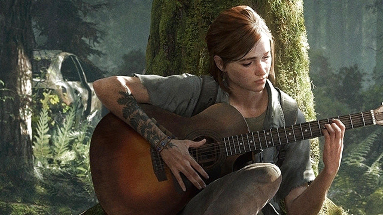 Last of Us Ellie with Guitar Wallpaper - Last of Us Wallpaper Phone
