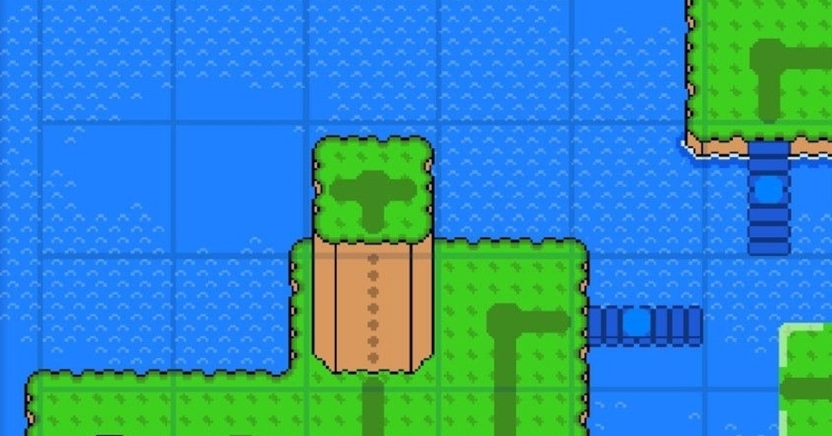 Super Mario World Level Map