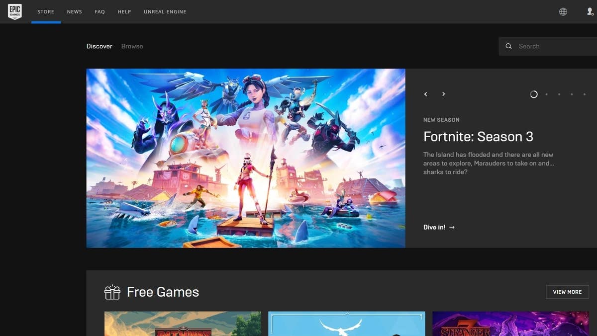 Free games help Epic Games Store hit 61m monthly active users