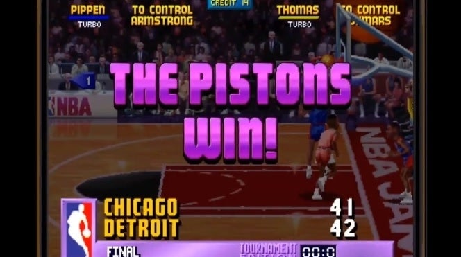 Der Schöpfer von NBA Jam gesteht, dass die Detroit Pistons die ganze Zeit gegen die Chicago Bulls betrogen haben