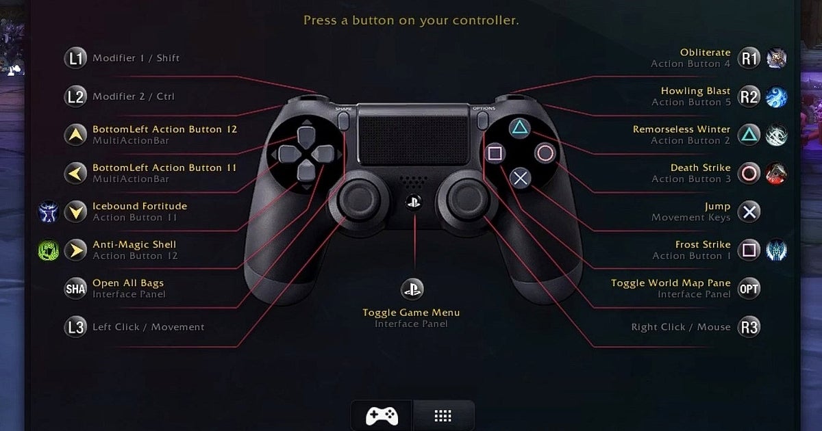 Blizzard explains what's going on with controller support in World of