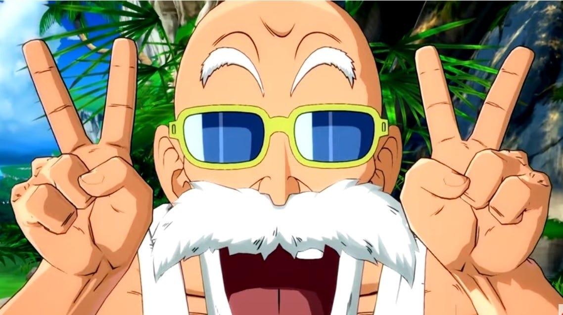 Master Roshi confirmed for Dragon Ball FighterZ | Eurogamer.net