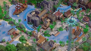 Image for Theme park sim Parkitect's second paid expansion Booms & Blooms is out this week