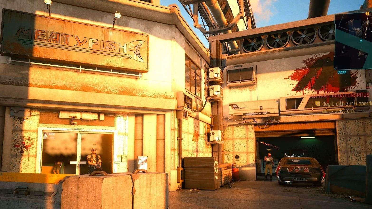 Cyberpunk 2077 Der Auftrag Belohnung Abholen Cyberpunk 2077: Taube mit Ölzweig, Initiationsritus (Auftrag