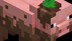 London, UK. 16th November 2019. In Celebration of Minecraft Earth Rollout,  one-of-a-kind, life-sized statues of interactive mobs popping up in London.  The statues are life-sized creations of the Muddy Pig, Moobloom and