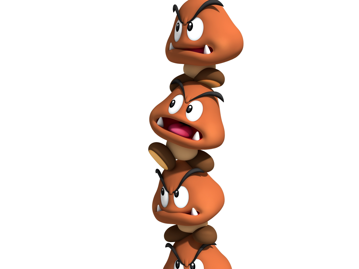 Goomba Back Mario Goomba