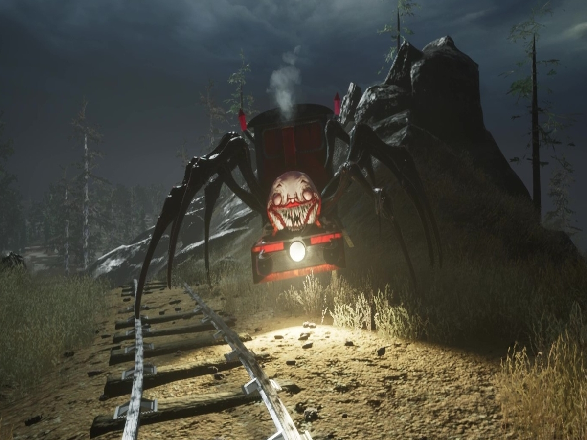 Choo-Choo Charles FULL GAME & ENDING - a Spider Train named Charles is  after you 