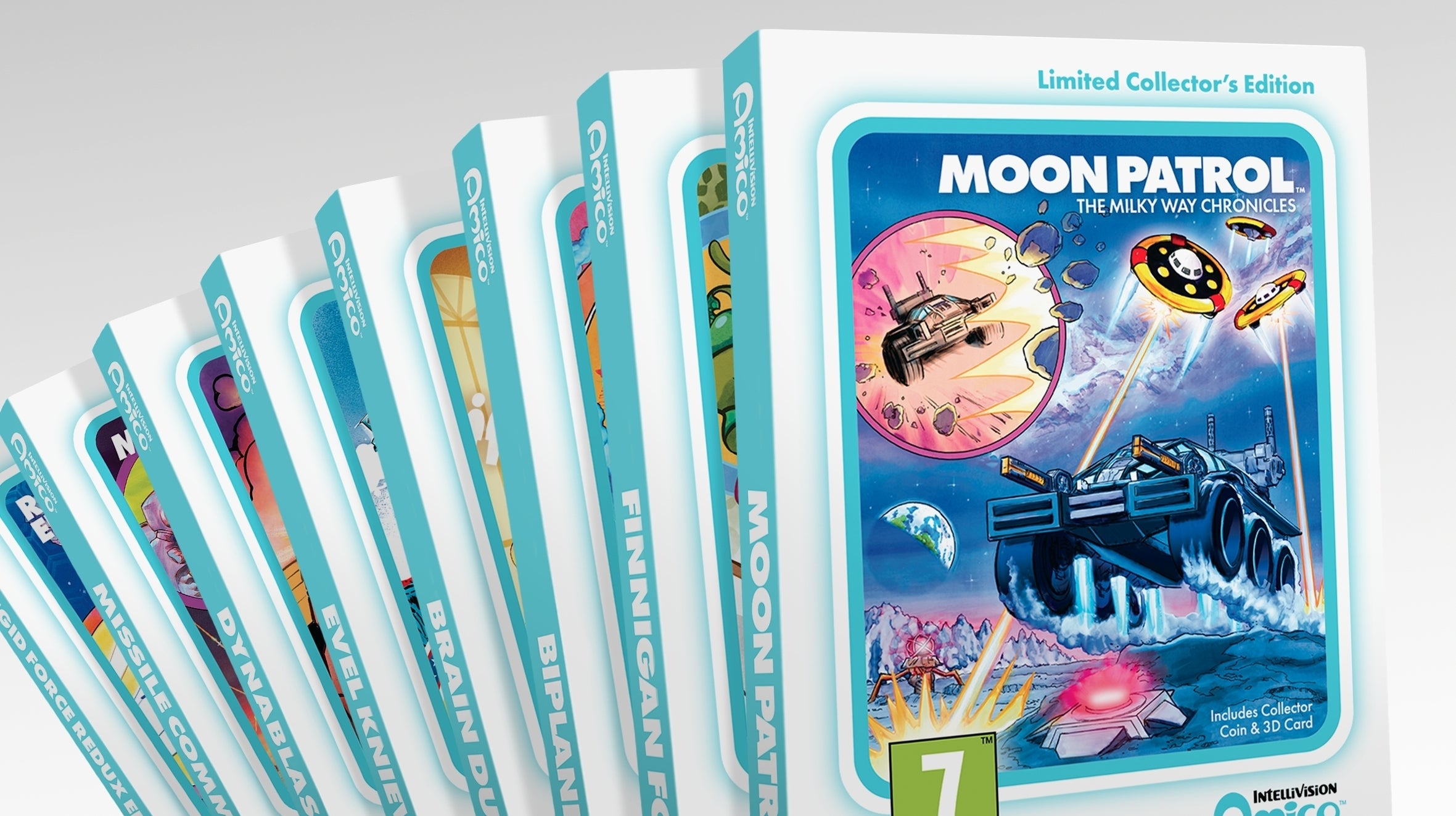 IntelliVision Amico Boxed Games Gehen Sie zum Verkauf, für die Konsole noch ohne Startdatum