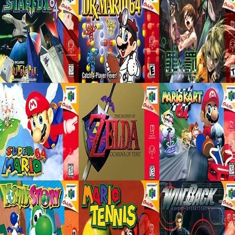 All Nintendo 64 games - Nintendo Switch Online + Expansion Pack