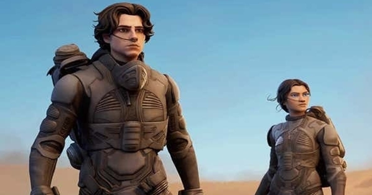 Fortnite adds Dune's Timothée Chalamet and Zendaya