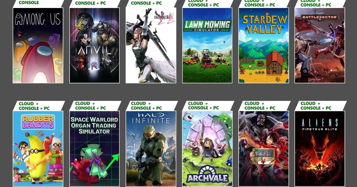 Coming Soon to Xbox Game Pass: Halo Infinite, Among Us, Stardew Valley, and  More - Xbox Wire