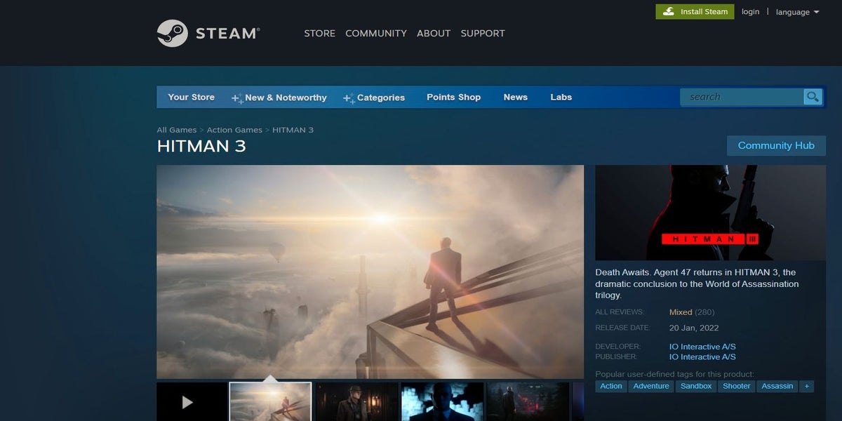 Hitman 3 developer offers free upgrades following Steam launch