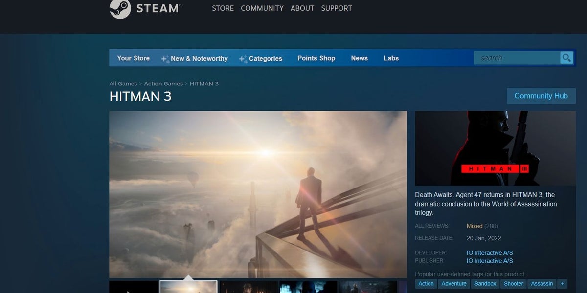 Hitman 3 developer offers free upgrades following Steam launch