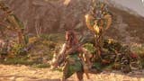 Watch a snippet of Horizon Forbidden West running on base PS4
