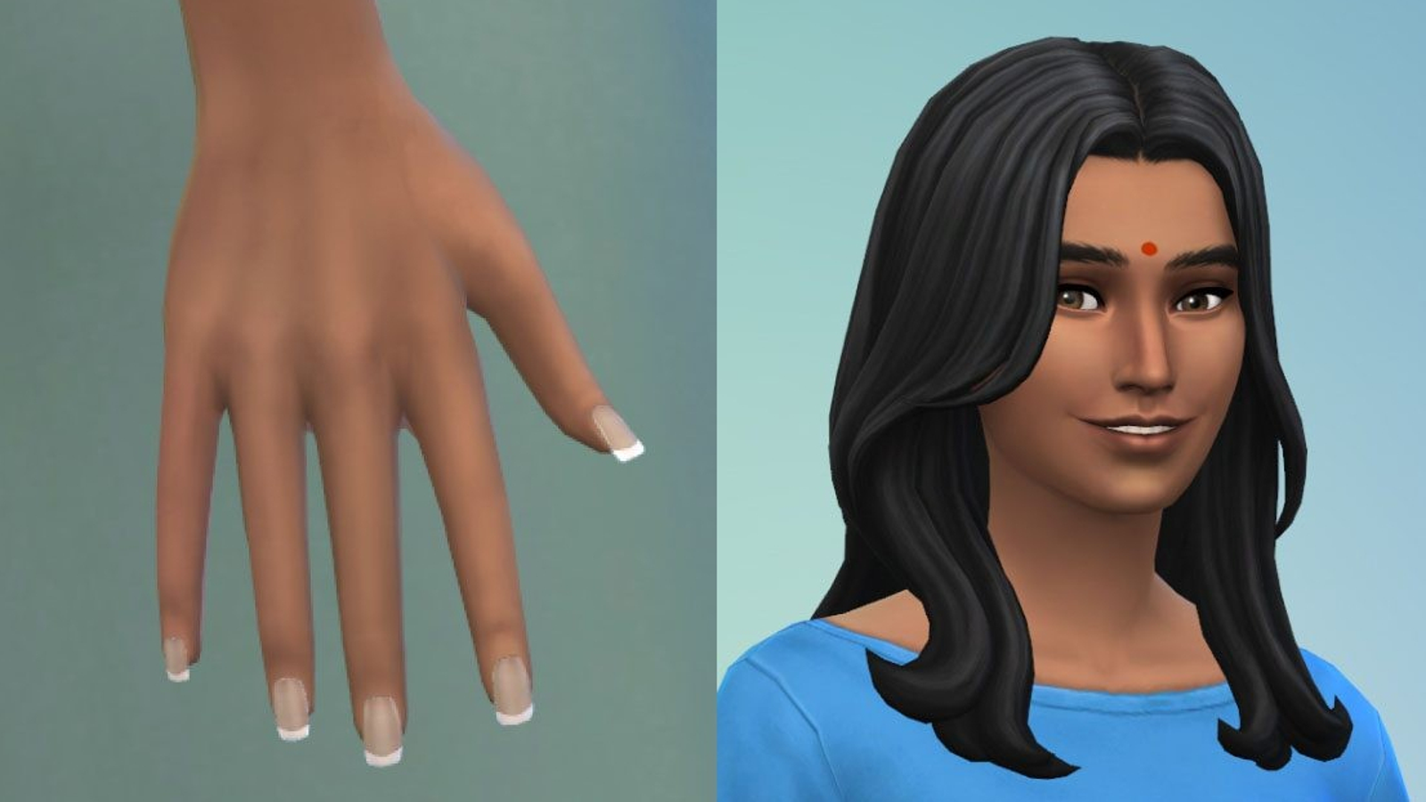 Silhouette and skin  Creating and developing a Sim - The Sims