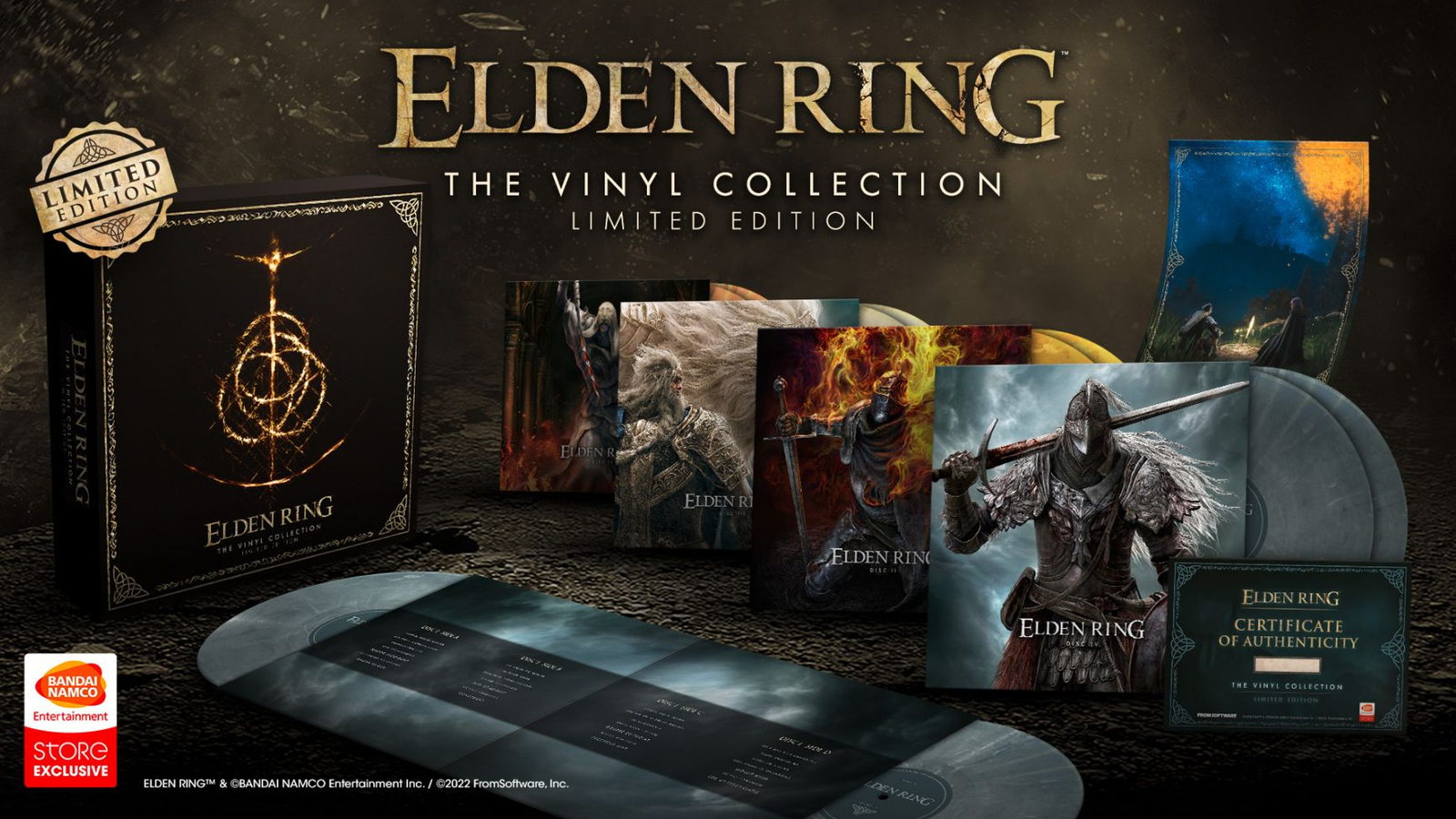 Elden Ring: iniziati i preorder della colonna sonora in vinile in