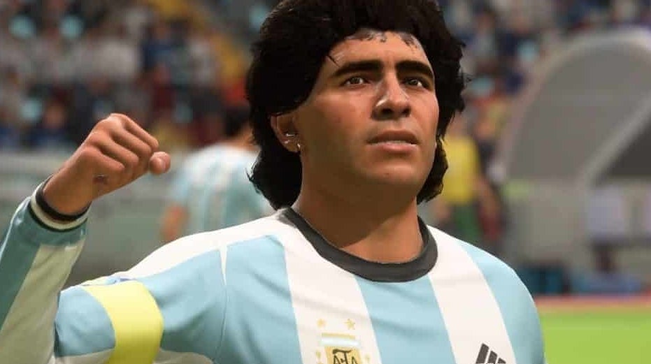 EA hat Diego Maradona von FIFA 22 