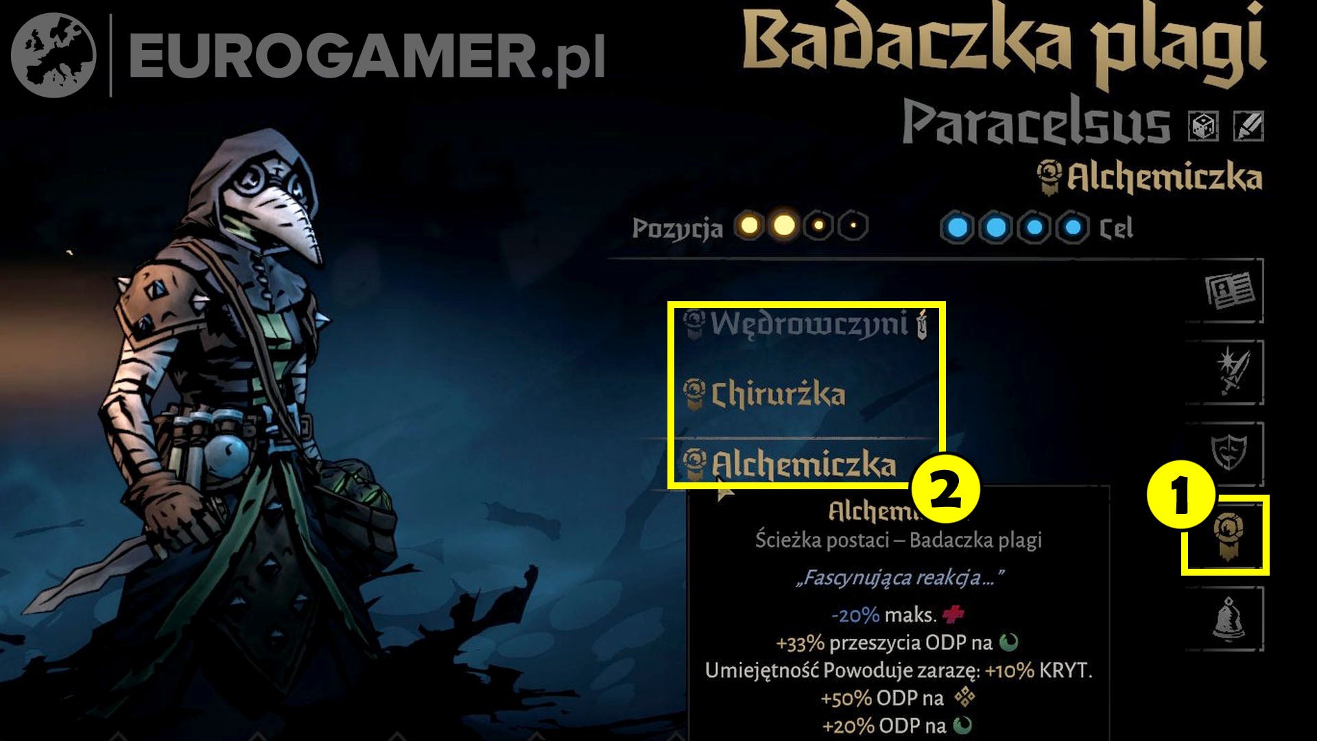 Darkest Dungeon 2 Cie Ki Postaci Jak Odblokowa Nowe Eurogamer Pl   002 DarkestDungeon2 Sciezki 