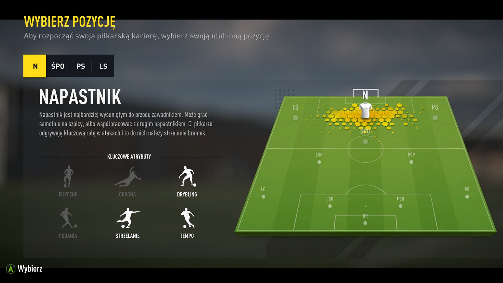 FIFA 17 - Droga do sławy: Pozycja na boisku | Eurogamer.pl