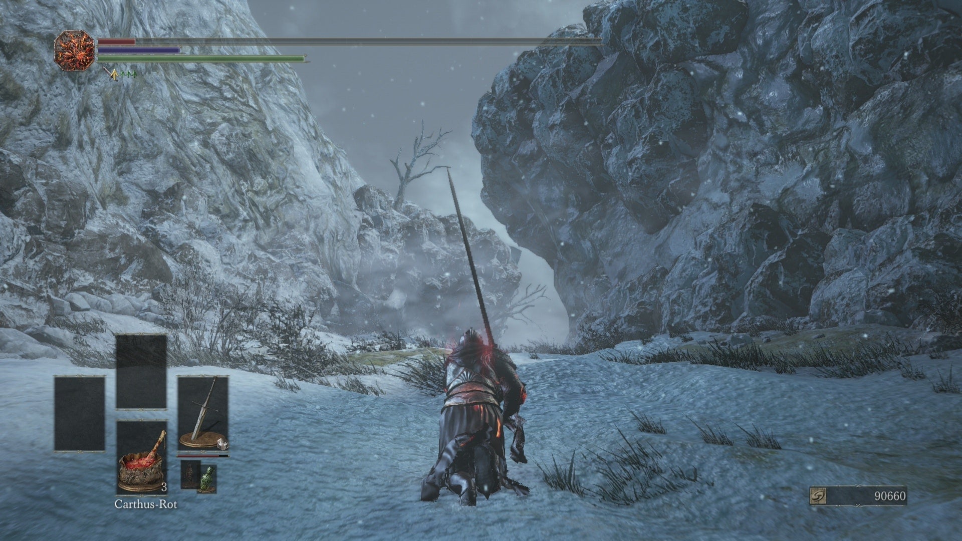Dark Souls 3 Gemalte Welt Von Ariandel Dark Souls 3: Ashes of Ariandel: Gemalte Welt - Schneefeld, Wölfe